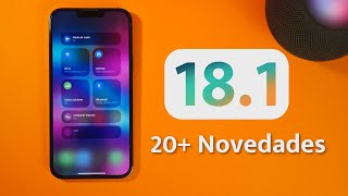 iOS 181  20 Novedades amp Cambios para todos los iPhone [upl. by Cecilio854]