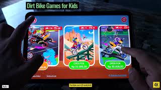 Dirt Bike Games for Kids  Android Game for Kids  Gameplay [upl. by Lenoel]