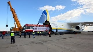 ANTONOV 225 and Gigantic Cargo  Timelapse [upl. by Alamak]