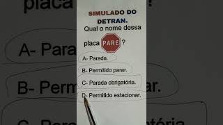 prova do Detran 2024 prova teórica do detran como passar na prova teórica do detran 2024 [upl. by Maureene]