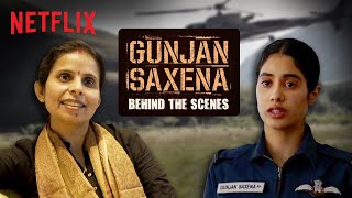 Behind The Takeoff  Janhvi Kapoor  Gunjan Saxena The Kargil Girl  Netflix India [upl. by Risan465]