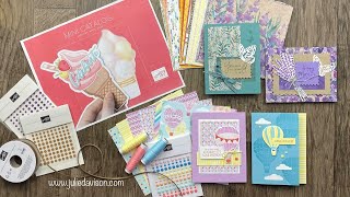 UNBOXING JanApr 2024 Stampin’ Up Mini Catalog PreOrder  Projects [upl. by Alocin]