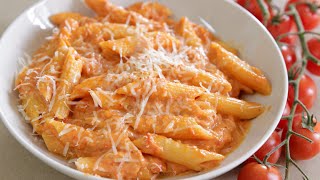 Rose Pasta Recipe  Pink Sauce Pasta  Creamy Tomato Pasta [upl. by Duffy977]