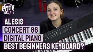 Alesis Concert 88 Digital Piano  Best Keyboard For Beginners [upl. by Adnerad]