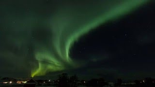 Aurora Borealis  Noorderlicht February 14th 2012 Lofoten Norway [upl. by Drawets]