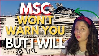 10 Things Cruisers MUST Know Before Trying MSC Cruises [upl. by Eirrac448]