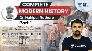 Complete Modern History by Mahipal Singh Rathore  30 Hours Marathon  Part1  Pathfinder [upl. by Nertie]