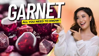 GARNET • All You Need to Know About this Gorgeous Gemstone [upl. by Nednyl941]