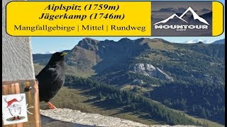 Rundweg über Aiplspitz 1759m und Jägerkamp 1746m vom Spitzingsattel startend  Mangfallgebirge [upl. by Ennovihc]