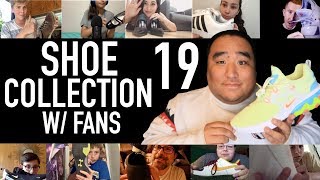 ASMR  Shoe Collection 19 with FANS 👟  MattyTingles [upl. by Ykroc]