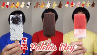 KOMPILASI MAKAN BERBAGAI VARIAN ES KRIM PALETAS WEY [upl. by Adallard]