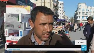 Vidéo  retour à Kasserine épicentre de la contestation en Tunisie [upl. by Lillis]