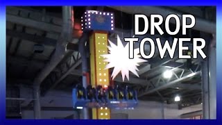 Freefall Drop Tower Grand Pier WestonSuperMare [upl. by Carney585]