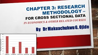 Chapter 3  Research Methodology Cross Sectional Data [upl. by Narod103]