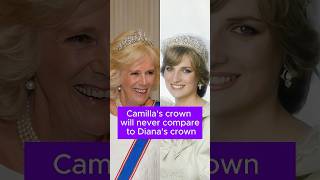 Camillas crown will never compare to Dianas crown Camilla Diana britishroyalfamily Charles [upl. by Barrie]