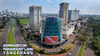 Kawasan Summarecon Gading Serpong  Kab Tangerang 2022 Drone View [upl. by Odnumde]