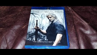 THE WITCHER THE COMPLETE FIRST SEASON Bluray Unboxing [upl. by Tamera]