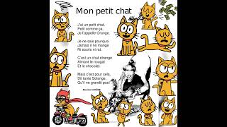 Mon petit chat  Jai un petit chat  Maurice Carême  poésie 🐈🐈🐈🐈🐈 [upl. by Quint]