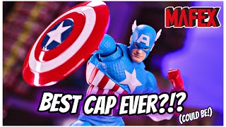 MAFEX CLASSIC COMIC CAPTAIN AMERICA REVIEW Best Cap EVER FIGURE OF THE YEAR Maybe amp MAYBE [upl. by Gratt]