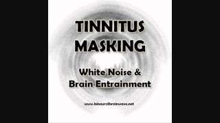 Tinnitus Masking 30 Mins  White Noise amp Brain Entrainment Tinnitus relief [upl. by Haleelahk]