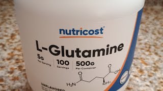 glutamine review  its worth it 🔥 [upl. by Ratha]