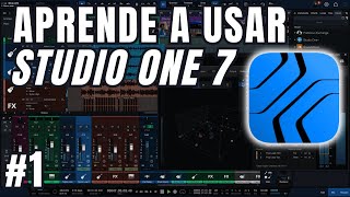 Aprende a usar la página de INICIO de Studio One 7  StudioOne tutorial [upl. by Anaiad]