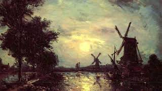 Johan Barthold Jongkind Moonlight paintings [upl. by Baird]