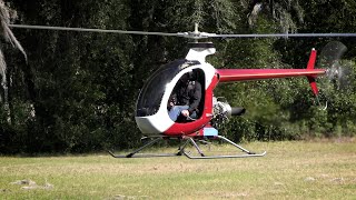 Mosquito Helicopter  Jet Engine Startup Procedure and Test Flight [upl. by Ahsenav756]