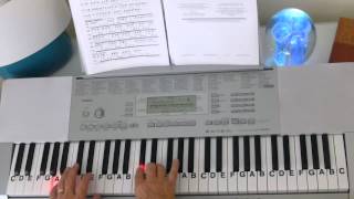 How To Play  The Old Rugged Cross  Classic Gospel Hymn  LetterNotePlayer © [upl. by Neibart]