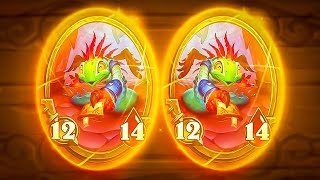 DOUBLE GOLDEN AMALGAM MENAGERIE  Hearthstone Battlegrounds [upl. by Mathian]