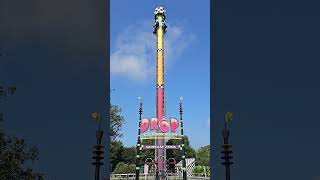 Drop Tower at Carowinds themepark freefall [upl. by Yablon178]