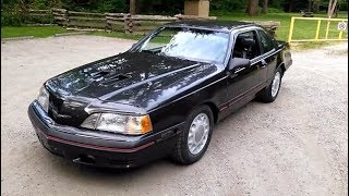 Plays With Cars review of the 198788 Ford Thunderbird Turbo Coupe [upl. by Macleod]