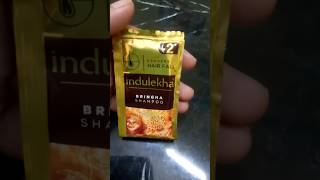 Indulekha Bringha Shampoo Reduces hair fall Rs255mlreview hairfall product [upl. by Millie95]