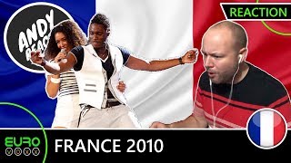 ANDY REACTS France Eurovision 2010 Jessy Matador Reaction [upl. by Tulley]