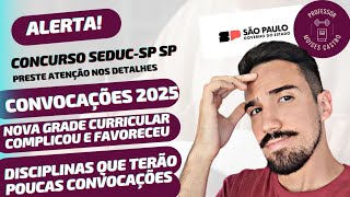 Concurso de professores do Estado SP Nova grade curricular complicou futuras convocações [upl. by Valerle]