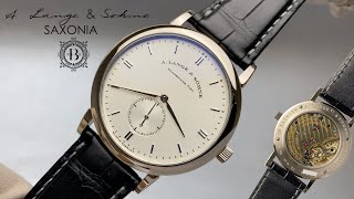 A Lange amp Sohne Saxonia Manual Wind 215026 [upl. by Adabel]