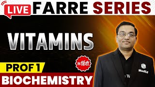 Vitamins  Biochemistry  MBBS 1st Year  FARRE Series  Dr Rajesh  PW MedEd [upl. by Noyrb678]