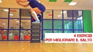 4 Exercises to jump higher in Volleyball [upl. by Nolava492]