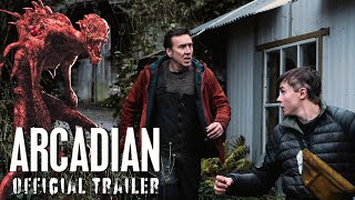 Arcadian Official Trailer 2024  Ft Nicolas Cage Jaeden Martell Sadie Soverall [upl. by Suivart]