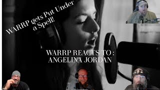 DID ANGELINA JORDAN PUT A SPELL ON US WARRP Is Completely Blown Away BarefootPrincess [upl. by Dre]