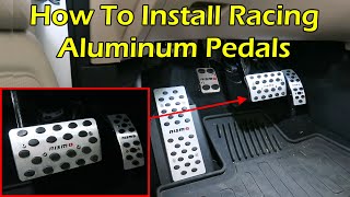 How To Install Racing Pedals In Your Car [upl. by Aikim]