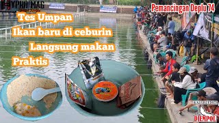 Umpan ikan mas Hypromag dan Djempol Aduk langsung tes Lomba [upl. by Clance]