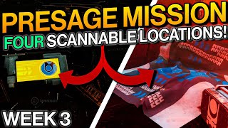 Destiny 2 ALL 4 Secret PRESAGE Scannable Locations  Glykon Week 3  All the Scattered Pieces [upl. by Novelia]