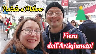 FIERA DELLARTIGIANATO Mercatini di Natale a Milano con noi [upl. by Namyaw308]