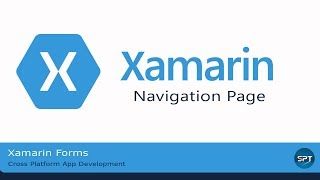 Navigation Page in Xamarin FormsXamarin Forms in Hindi [upl. by Natale]