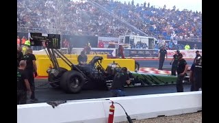 Nitrolympx Hockenheim 2024  Top Fuel Semi Final Jndia Erbacher vs Duncan Micallef [upl. by Brander]