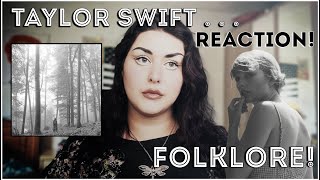 TAYLOR SWIFT  Folklore  First Listen  REACTION Discography Deep Dive [upl. by Cartwright]