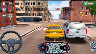 Taxi Sim Evolution  Driver in Taxi On City Road Being Crazy Episode YE4634 [upl. by Orsola]