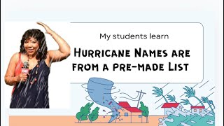 Hurricanes names are from a premade list [upl. by Ellersick]