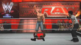 WWE Smackdown Vs Raw 2011 Road To WrestleMania quotCenaquot  Part 1  1 Contenders Match [upl. by Ettesyl]